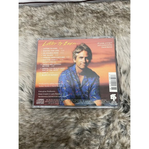 David Benoit - Letter to Evan CD Erskine,‎ Carlton, Patitucci Music CD Audio - Picture 2 of 3